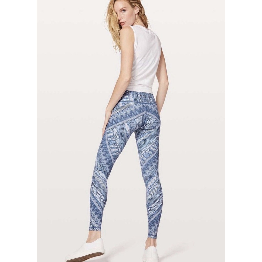 Lululemon Wunder Under HR *Central Saint Martins Nulux Interweave | SIZE 2 X28"